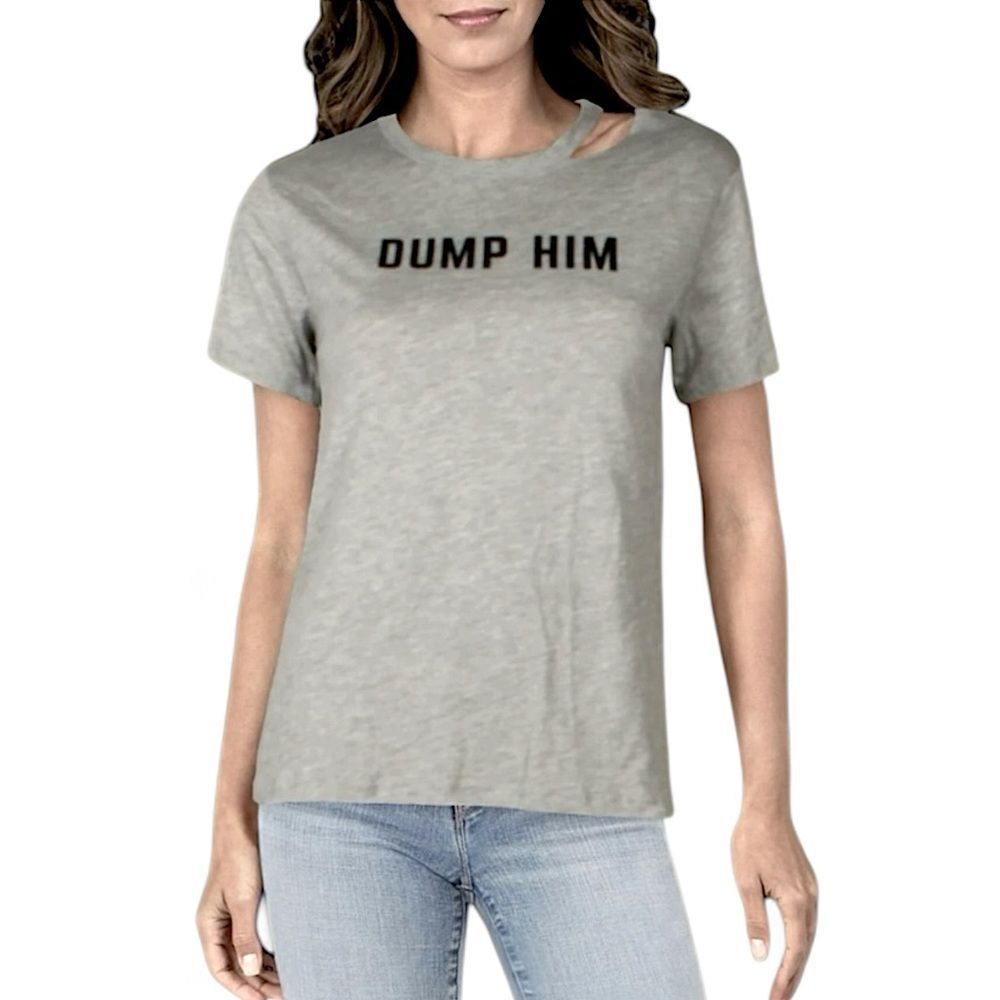 NWT Knit Riot Dump Him Tee